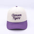Clemson 3D Script Canvas Trucker Hat